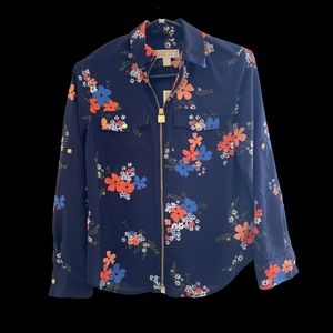 MICHAEL Michael Kors Coral Peach Shirt Size